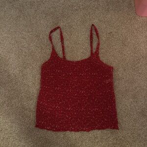 Hollister Red Camisole Top